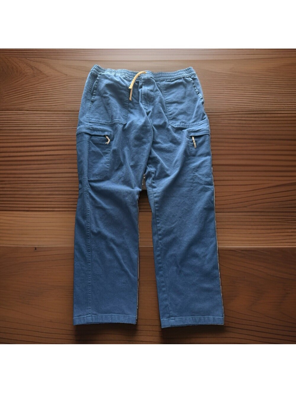 The North Face Men’s Field Cargo Pants Size XL 30” Navy Blue Elastic Waist